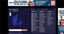 Desktop Screenshot of marinaguide.dk